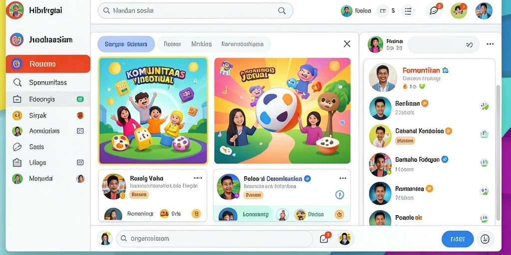 Pengalaman bermain yang seru dengan banyak pilihan tema.