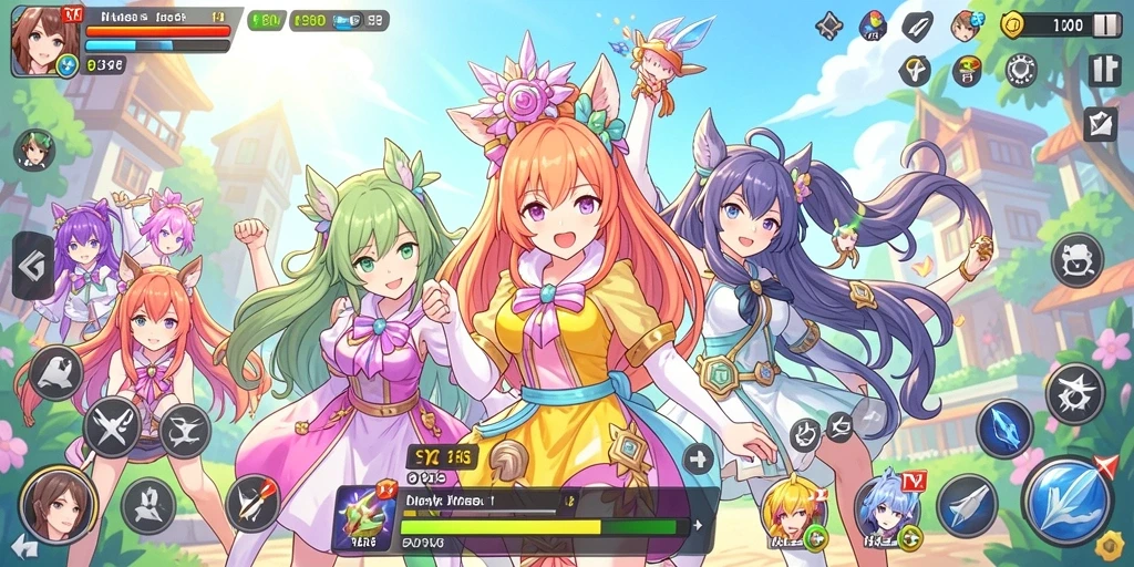Screenshot berbagai jenis slot yang tersedia untuk dimainkan.