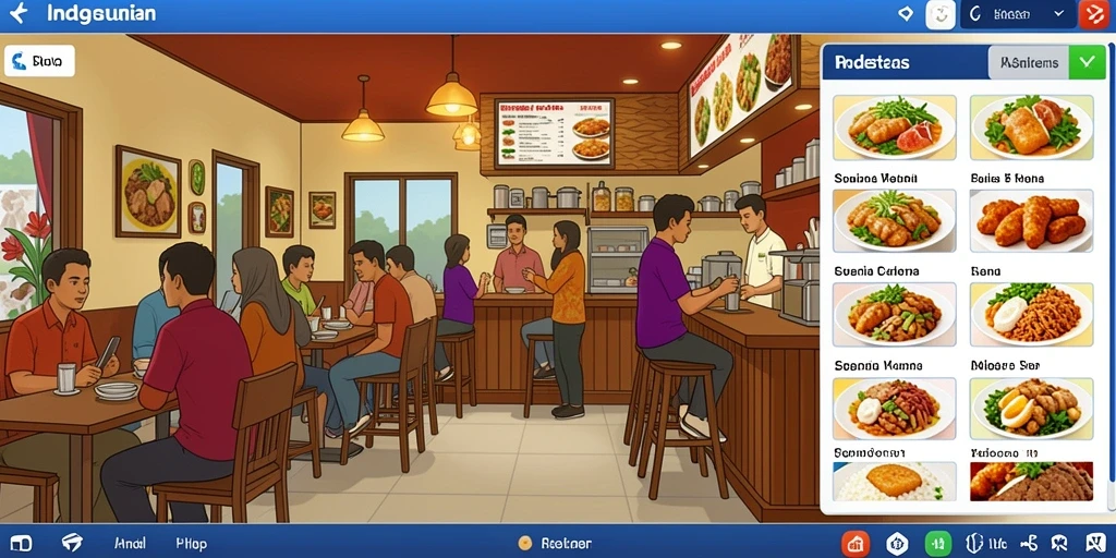 Gambar menampilkan salah satu tema slot yang penuh warna.