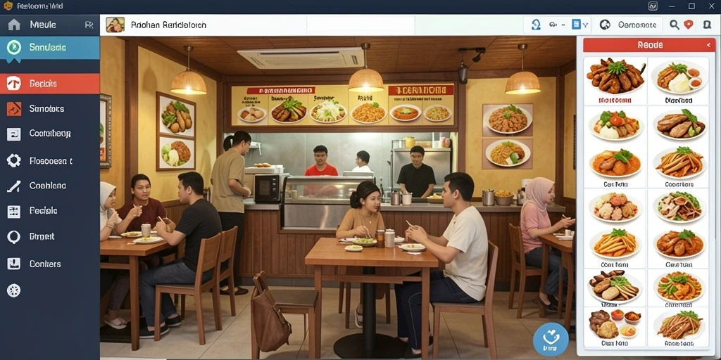 Antarmuka yang ramah pengguna untuk semua kalangan.