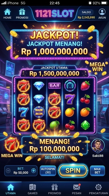 1121slot — menu pengaturan
